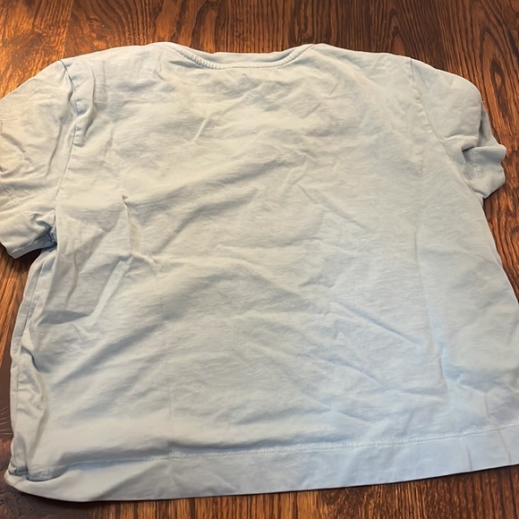 Wilfred blue cropped tee-shirt. - Picture 3 of 3